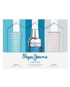 Set for men, Pepe Jeans, LIFE IS NOW for HIM, EDT 30 ml + Shower Gel 50 ml + After shave balm 50 ml