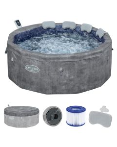 Bestway® LAY-Z-SPA® pool, with control app, for 6 people, Ø 170 x 65 cm, water capacity 850 L, Heater (Max. 40 °C, 220-240 V¼ 50 Hz)