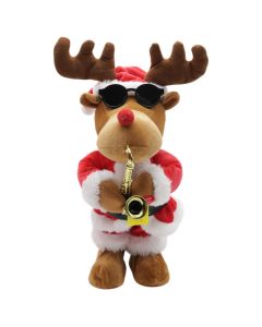 Christmas character in motion, Deer, 30 cm, natural color