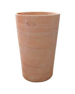 Circular flower vase, Dia.60xH90 cm, Terracotta, Ceramic