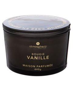 Qiri aromatik Glowy, aromë vanilje, parafinë/qelq, mikse, 440 gr, D13xH9 cm