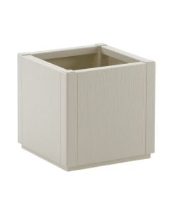 Ethica flower vase, white, 36 x 36 x height 35 cm