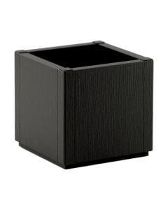 Ethica flower vase, anthracite, 36 x 36 x h35 cm