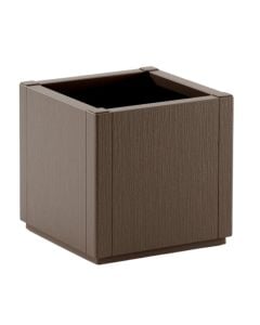 Ethica flower vase, beige, 36 x 36 x h35 cm
