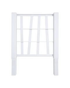 Ethica Climbing Plant Support Kit, white, 34x35.5cm