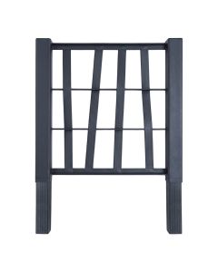 Ethica Climbing Plant Support Kit Net, anthracite,34x35.5cm