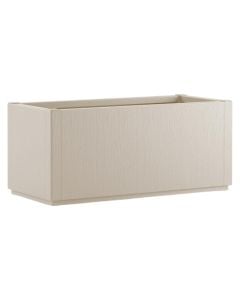 Ethica flower vase, white, 80 x 36 x h35 cm