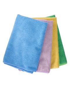 Peceta pastrimi, mikrofibër, mikse, 4 copë, 1 pako