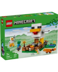 Lego, Minecraft, Chicken Farm, +7 years, 1 piece