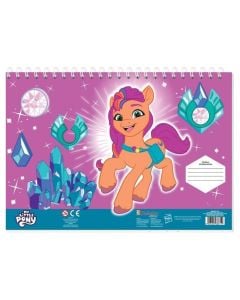 Fletore vizatimi, DKS, 23x33 cm, 40 faqe, Stickers, My Little Pony, 1 copë