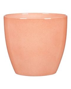 Flower vase, ceramic, Coral, Ø14 cm