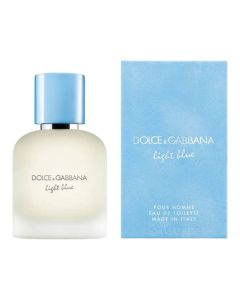 Men's perfume, Dolce & Gabbana, Light Blue, EDT, 50 ml, 1 piece