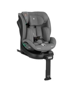 Car seat for children, Kikka Boo, i-Twist i-Size, 40-150 cm, 360°, light gray, 1 piece