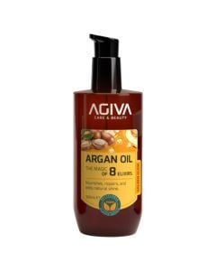 Vaj për flokët, Agiva, Argan Oil, flokë të thatë/të dëmtuar, 100 ml, 1 copë