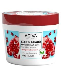 Hair mask, Agiva, for colored hair, Pomegranate, 300 ml, 1 piece