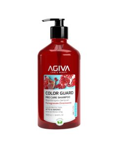 Moisturizing/protective shampoo for colored hair, Agiva, Pomegranate, 1000 ml, 1 piece