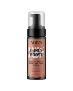 Hair mousse, Agiva, for curl volume, 150 ml, 1 piece