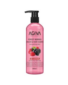 Anti-dandruff hair shampoo, Agiva, vinegar and forest fruits, 400 ml, 1 piece