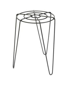 Metal stand, D260 × H400 cm, matte black finish, load capacity: 40 kg.