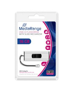 USB, MediaRange, 16GB 3.0, 1 piece