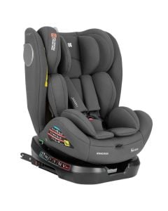 Child car seat, Kikka Boo, I-Moove 2 I-Size, dark grey, 40-150 cm, 1 piece