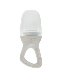 Silicone baby feeder, Kikka Boo, Platinum, +6 months, beige, 1 piece