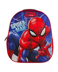 Cantë kopështi, 3D Spiderman, 26x10x32 cm, blu/kuqe, 1 copë