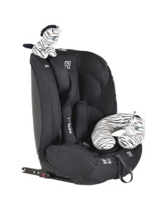 Child car seat, Cangaroo, I-safe, 76-150 cm, black, 1 piece