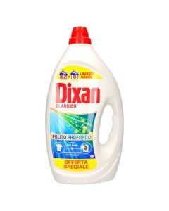 Detergjent likuid për rrobat, Dixan, 2700 ml, 60 larje, 1 copë