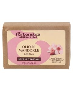 Herbal soap, L'Erboristica, Olio di Mandorle, 100 gr, 1 piece