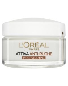 Anti-wrinkle face cream, L'Oréal, day and night, +65 years, 50 ml, 1 piece