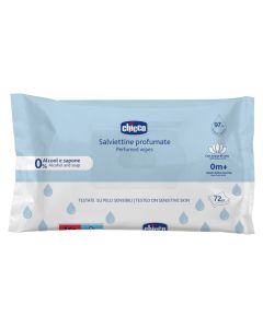 Letra të lagura, Chicco, 0% alkol, 97% ujë, 72 letra, 1 copë