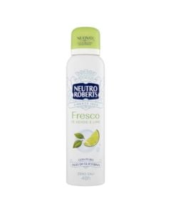 Antiperspirant for women, Neutro Roberts, Fresco, Green Tea and Lime, 150 ml, 1 piece