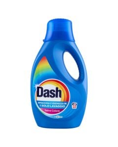 Detergjent likuid për rrobat, Dash, Salva Colore, 1035 ml, 23 larje, 1 copë