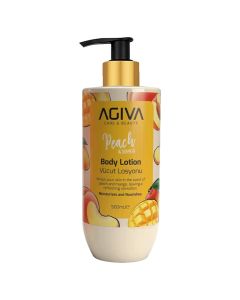 Body lotion, Agiva, Peach Mango, 500 ml, 1 piece