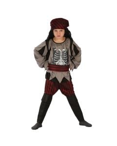 Kostum Halloween, pirat, S, mikse, 1 cop&euml;