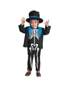 Kostum Halloween për meshkuj, "Skeleton suit',  80-92 cm