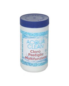 The solid chlorine in the tablets form of 200g, for pool water, 5kg