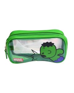 Pencil handbag, plastic, Marvel