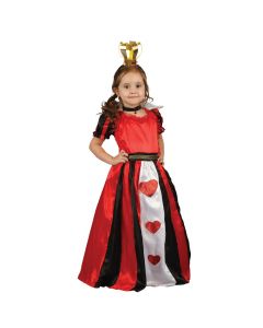 Kostum Halloween per femra , "Queen, 80-92 cm verdhe-kuq-blu