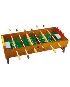 Lojë tavoline Soccer, Free and Easy, dru, 35.5x35 cm, kafe dhe e gjelbër, 1 copë