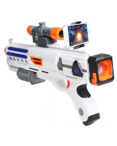 Lodër AR-Gun, Free and Easy, plastikë, 20 cm, e bardhë, gri dhe portokalli, 1 copë