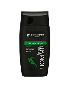 After shave cologne Energy, Pierre Cardin, plastic, 150 ml, black and green, 1 piece