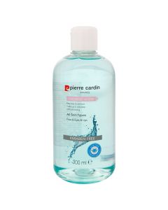 Ujë mineral pastrues fytyre, Pierre Cardin, plastikë, 300 ml, transparente, 1 copë