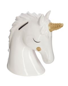 Arkë kursimi Unicorn, 17.8x9x15 cm, qeramikë