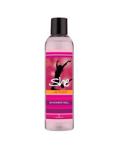 She Fun shower gel, Hunca, plastic, 350 ml, pink, 1 piece