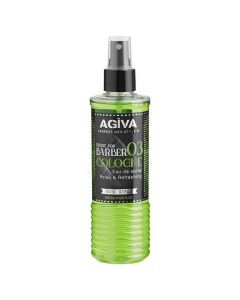 After shave cologne Fresh Impact, Agiva, plastic, 250 ml, black and green, 1 piece
