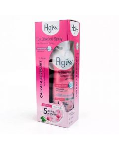 Hair removal spray for women, Agiss, plastic, 175 ml, pink, 1 piece
