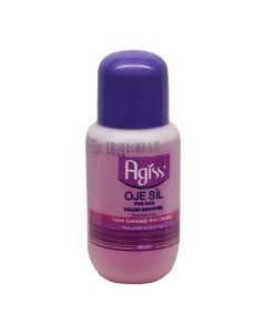 Nail polish remover, Agiss, plastic, 100 ml, purple, 1 piece
