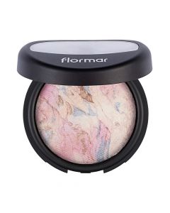 Illuminator 01 Morning Star powder, Flormar, plastic, 9 g, cream and pink, 1 piece